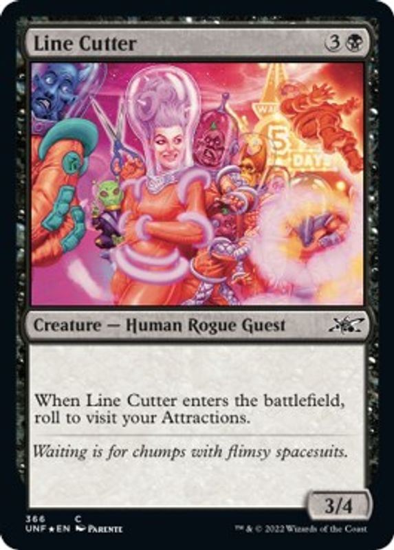 Line Cutter (Galaxy Foil) - 366 - Common