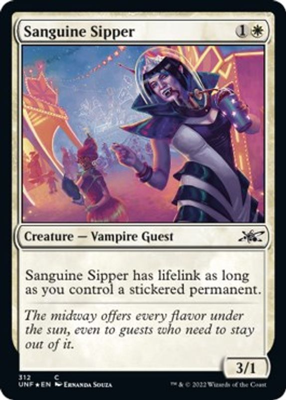 Sanguine Sipper (Galaxy Foil) - 312 - Common