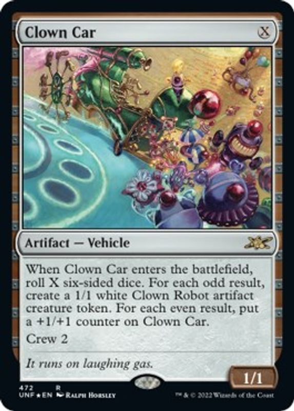 Clown Car (Galaxy Foil) - 472 - Rare