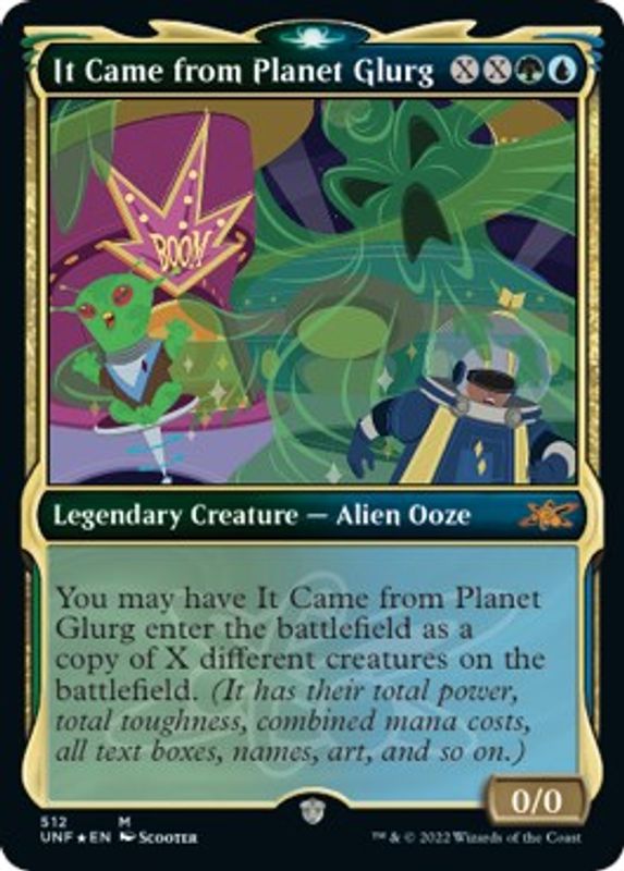 It Came from Planet Glurg (Showcase) (Galaxy Foil) - 512 - Mythic