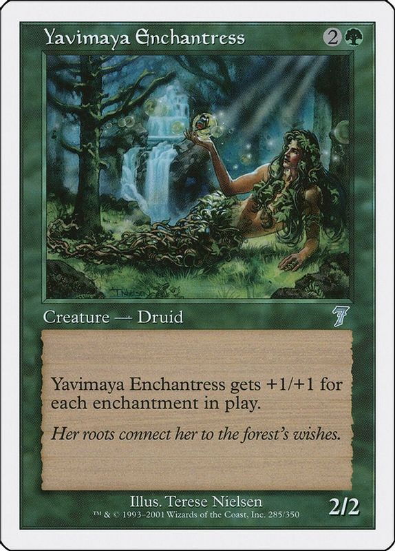 Yavimaya Enchantress - Uncommon