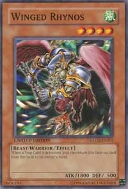 Winged Rhynos - GLD2-EN015 - Common