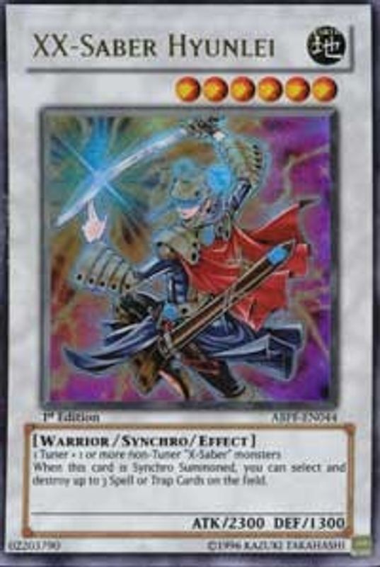 XX-Saber Hyunlei - ABPF-EN044 - Ultra Rare