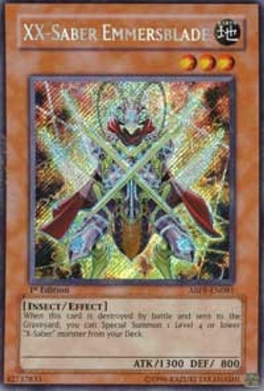 XX-Saber Emmersblade - ABPF-EN081 - Secret Rare