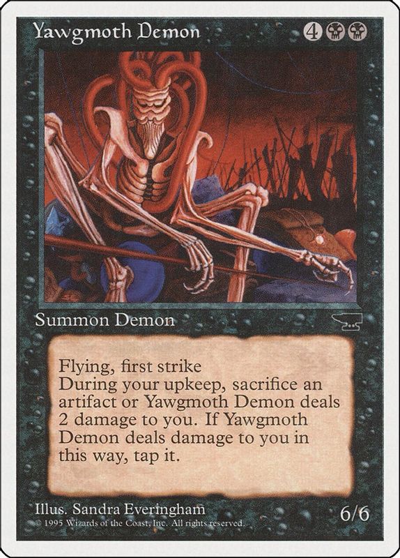 Yawgmoth Demon - Rare