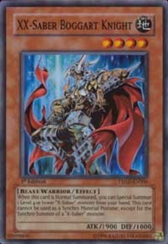 XX-Saber Boggart Knight - TSHD-EN000 - Super Rare