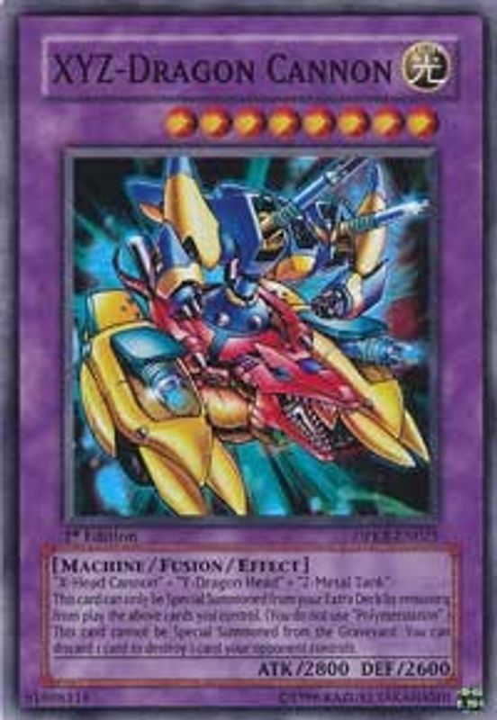 XYZ-Dragon Cannon - DPKB-EN025 - Super Rare