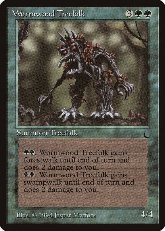 Wormwood Treefolk - Rare