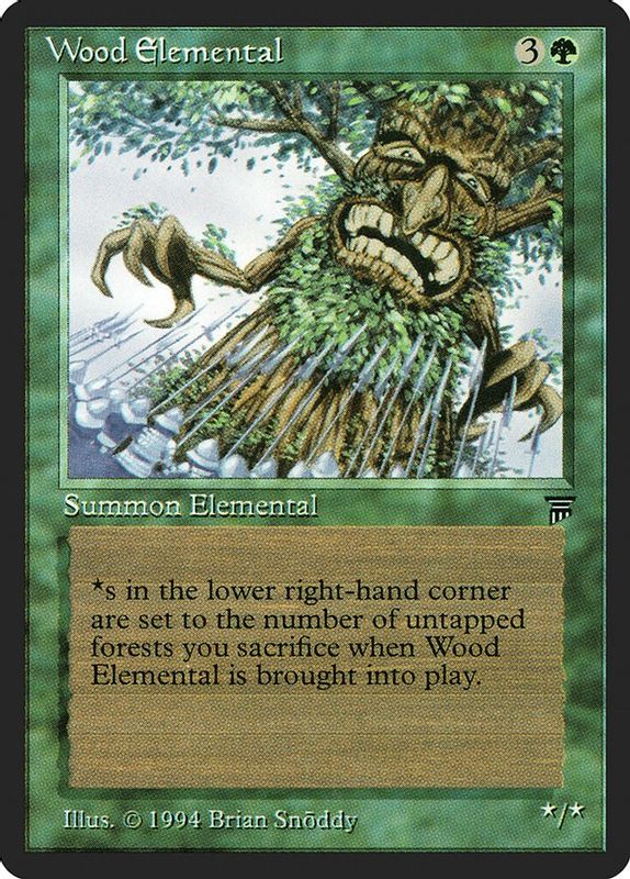 Wood Elemental - Rare