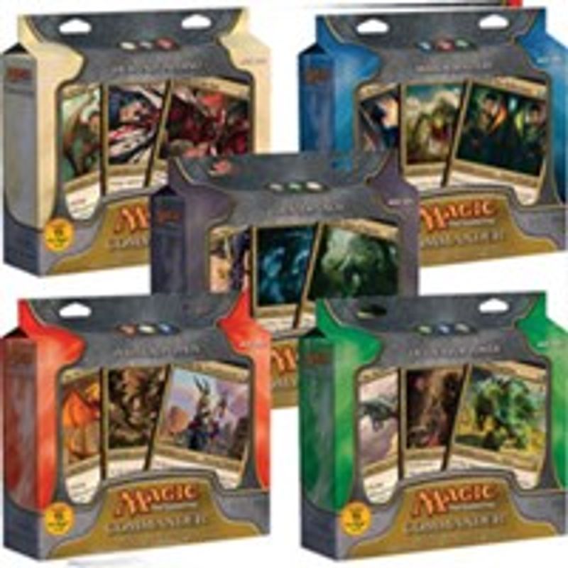 Commander - Set of 5