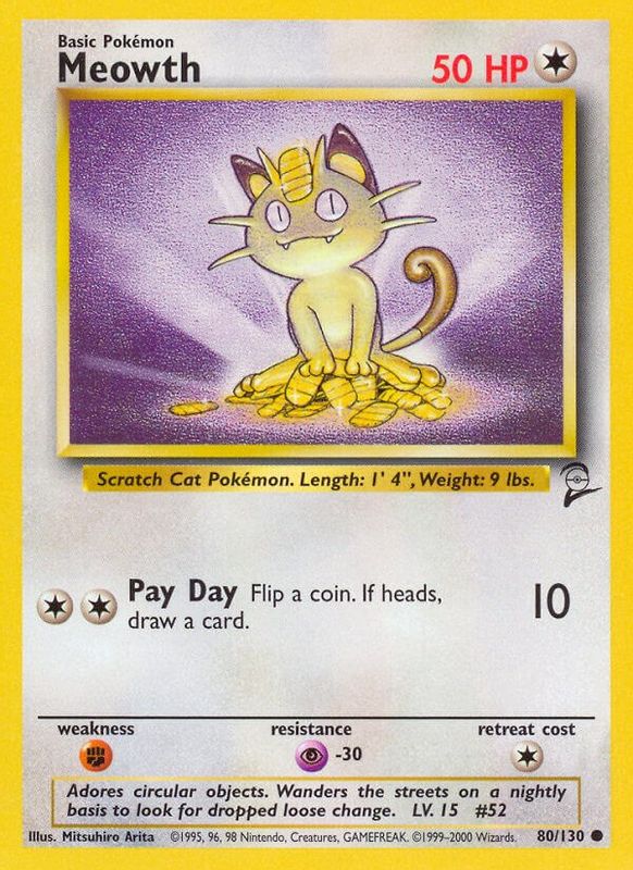 Meowth - 080/130 - Common