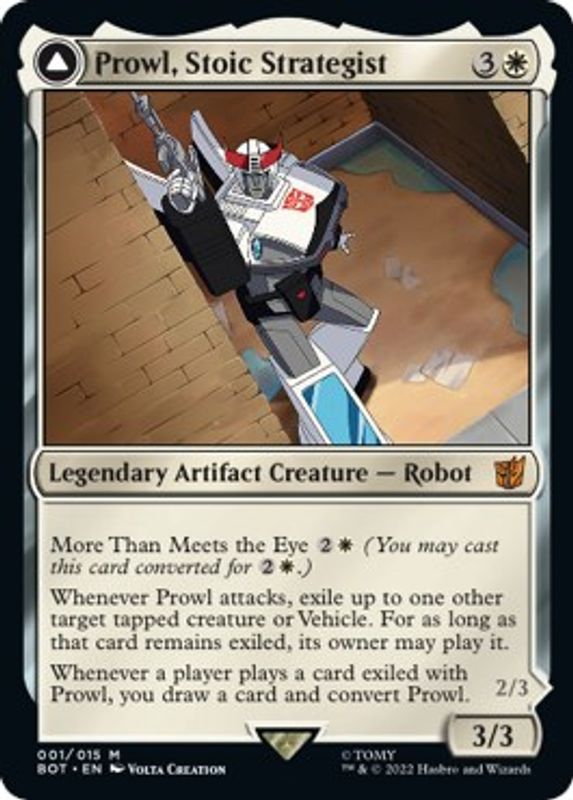 Prowl, Stoic Strategist - 1 - Mythic