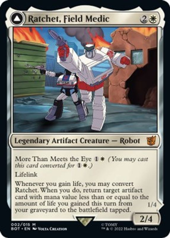 Ratchet, Field Medic - 2 - Mythic