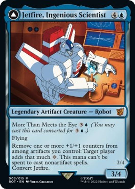 Jetfire, Ingenious Scientist - 3 - Mythic