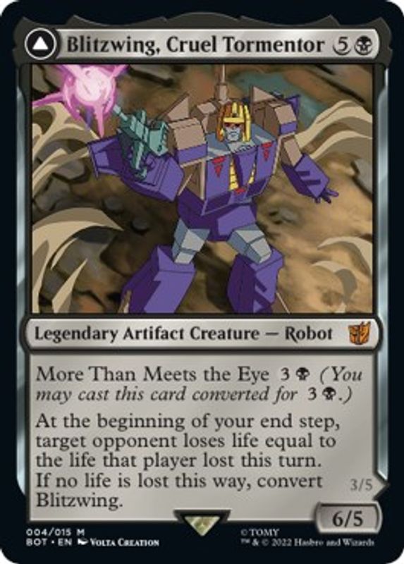 Blitzwing, Cruel Tormentor - 4 - Mythic