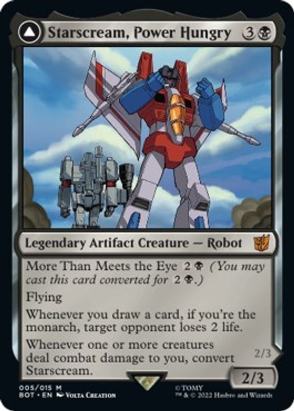 Starscream, Power Hungry - 5 - Mythic