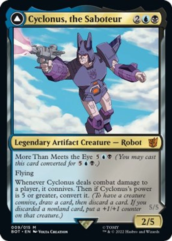 Cyclonus, the Saboteur - 9 - Mythic