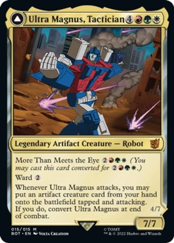 Ultra Magnus, Tactician - 15 - Mythic