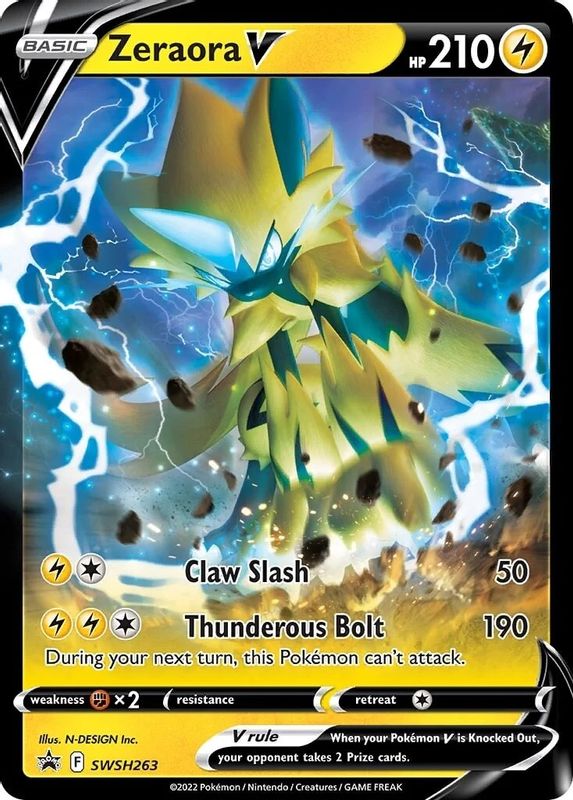 Zeraora V - SWSH263 - SWSH263 - Promo