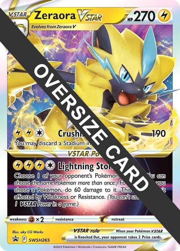 Zeraora VSTAR - SWSH265 - SWSH265 - Promo