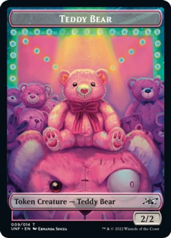 Teddy Bear // Storm Crow Double-sided Token - Token