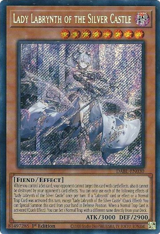 Lady Labrynth of the Silver Castle - DABL-EN030 - Secret Rare