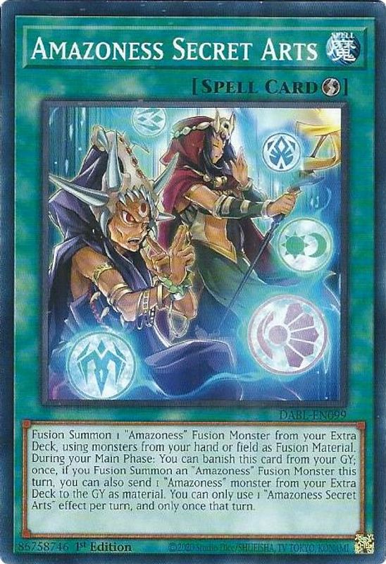 Amazoness Secret Arts - DABL-EN099 - Common