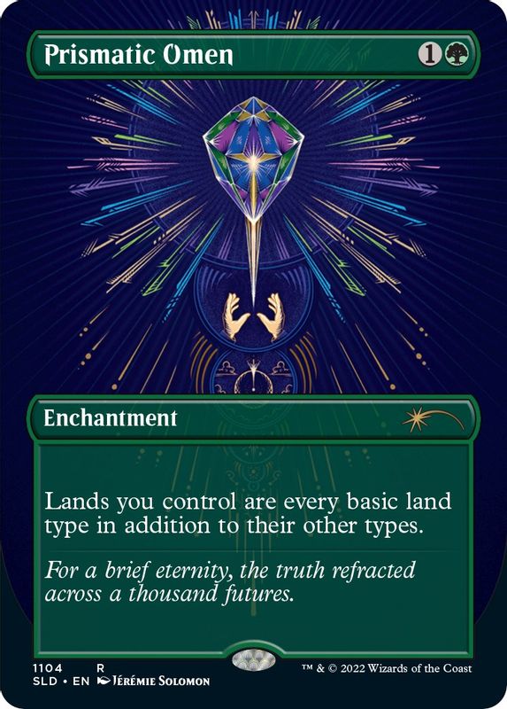 Prismatic Omen (Borderless) - 1104 - Rare