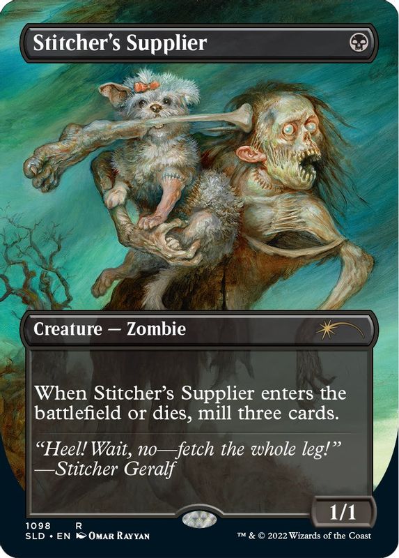 Stitcher's Supplier (Borderless) - 1098 - Rare