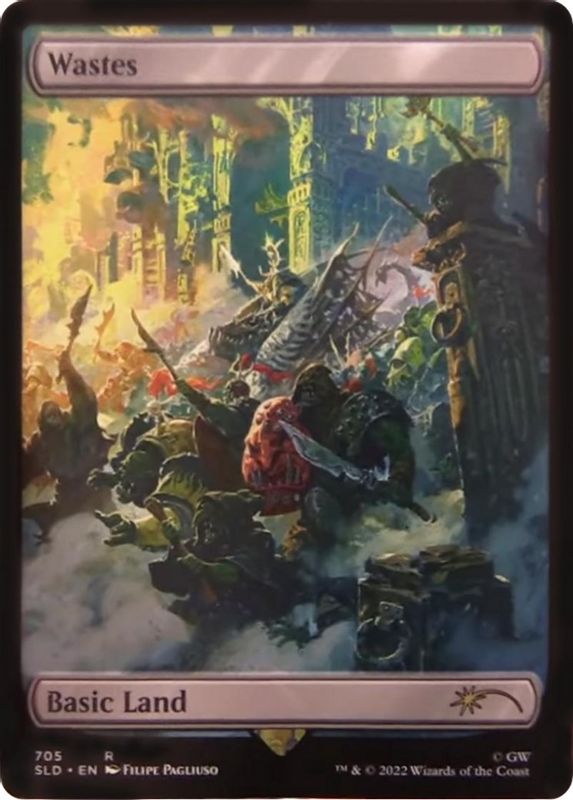 Wastes (705) - Full Art - 705 - Rare