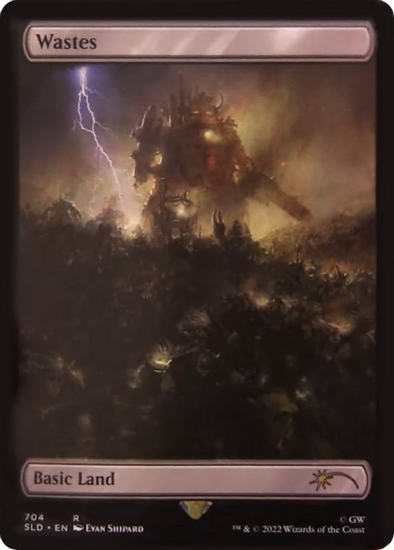 Wastes (704) - Full Art - 704 - Rare