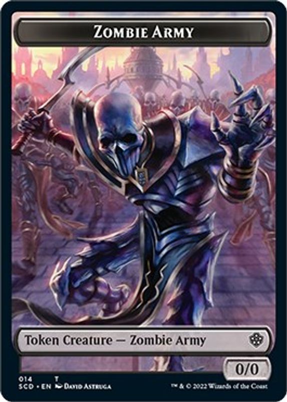 Zombie Army Double-sided Token - Token