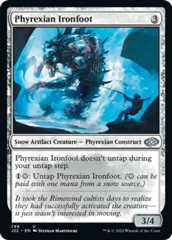 Phyrexian Ironfoot - 789 - Uncommon