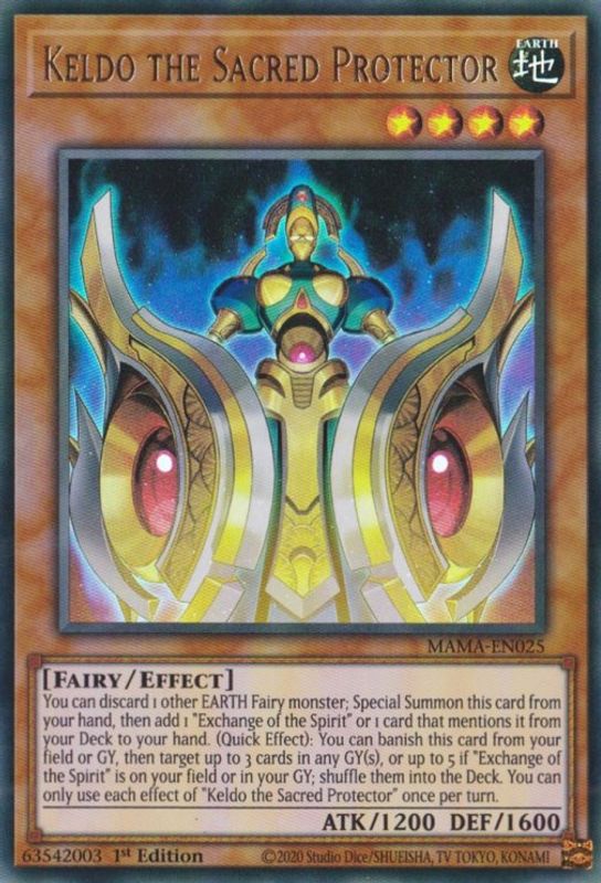 Keldo the Sacred Protector - MAMA-EN025 - Ultra Rare