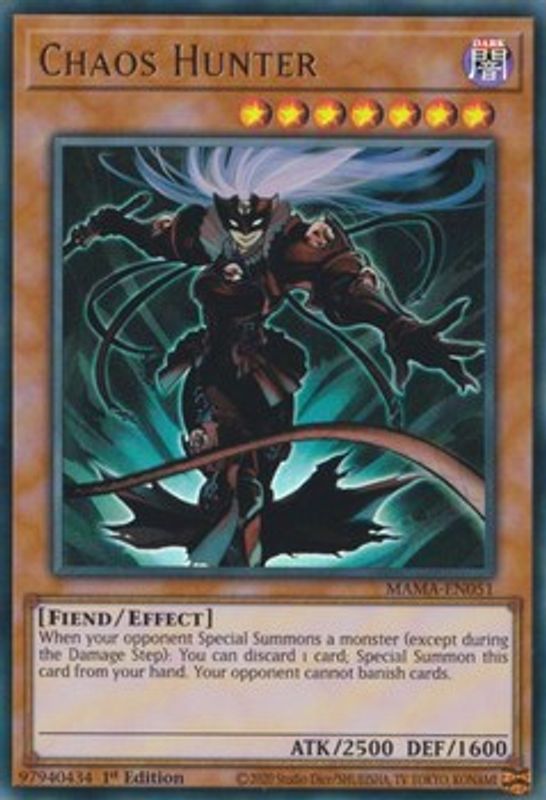 Chaos Hunter - MAMA-EN051 - Ultra Rare