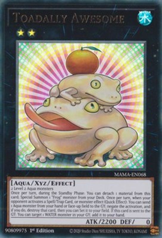 Toadally Awesome - MAMA-EN068 - Ultra Rare