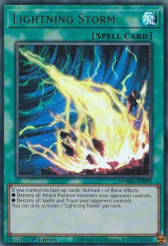 Lightning Storm - MAMA-EN089 - Ultra Rare