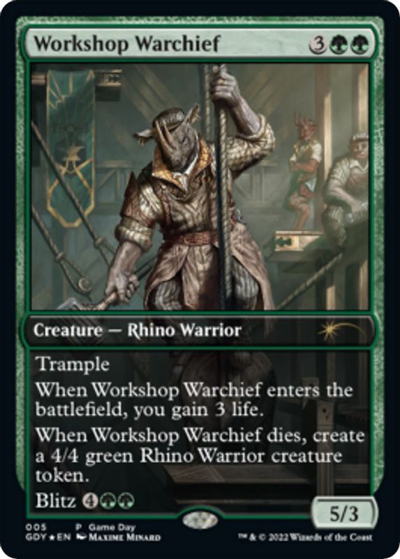 Workshop Warchief - 5 - Promo