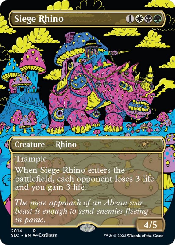 Siege Rhino - 2014 - Rare