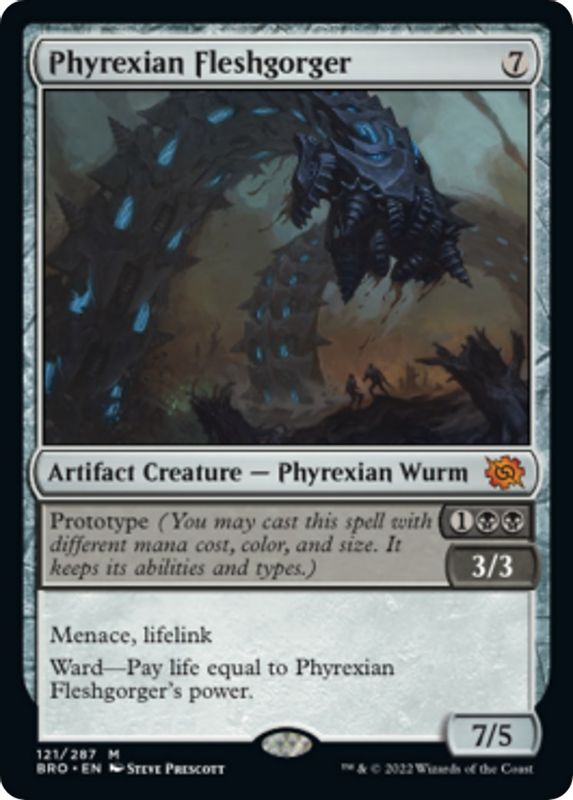 Phyrexian Fleshgorger - 121 - Mythic