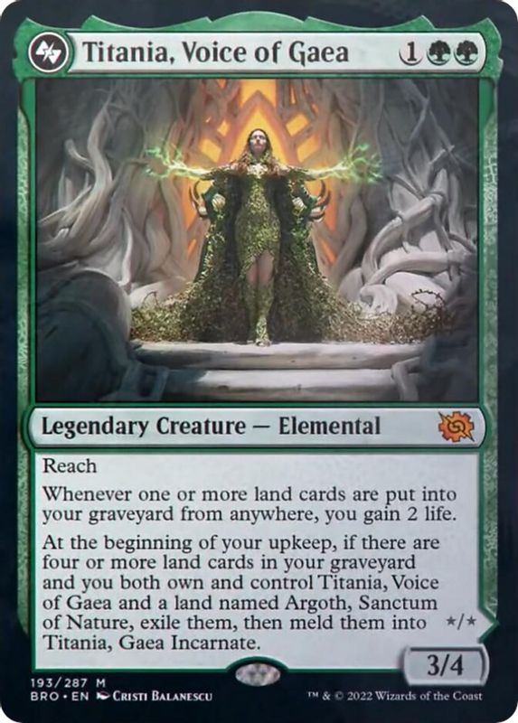 Titania, Voice of Gaea - 193 - Mythic