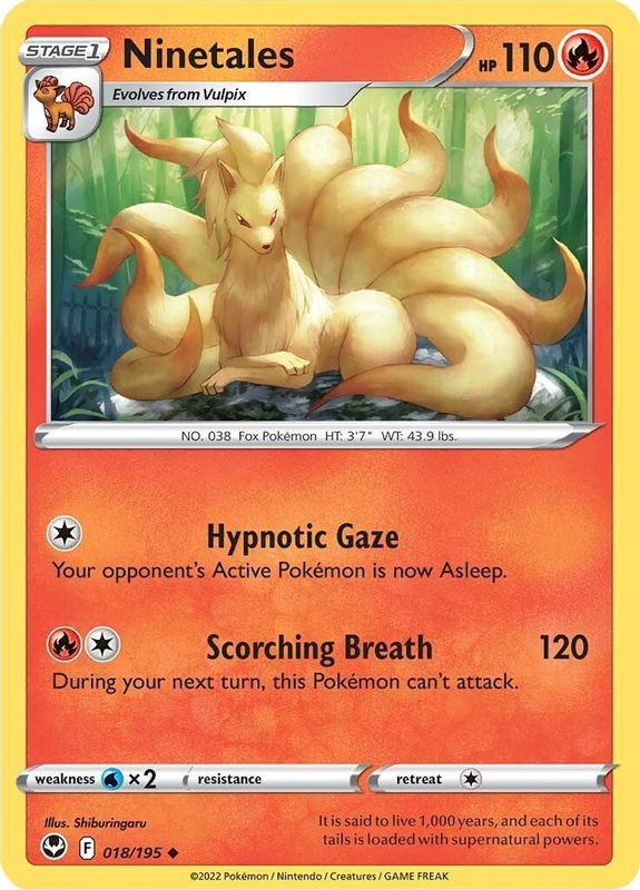 Ninetales - 018/195 - Uncommon