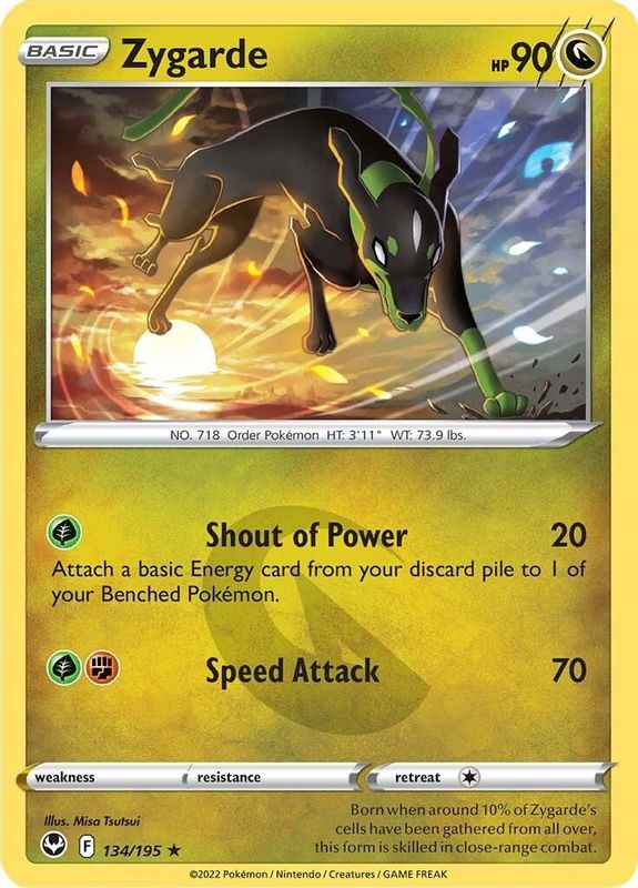 Zygarde - 134/195 - Rare