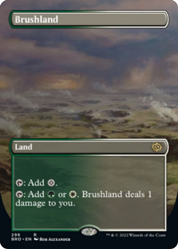 Brushland (Borderless) - 298 - Rare