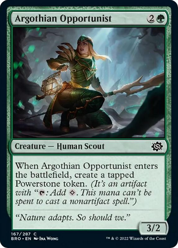 Argothian Opportunist - 167 - Common