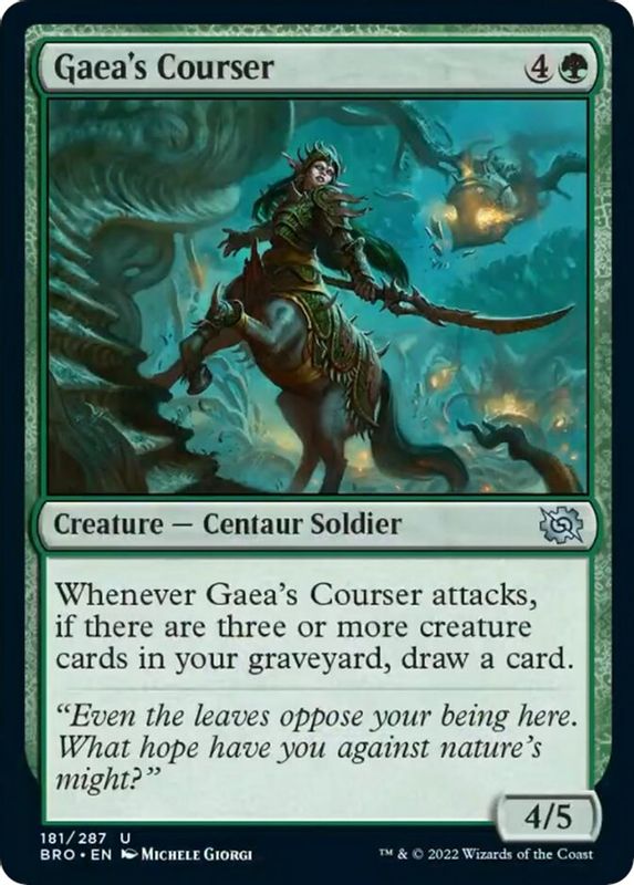 Gaea's Courser - 181 - Uncommon