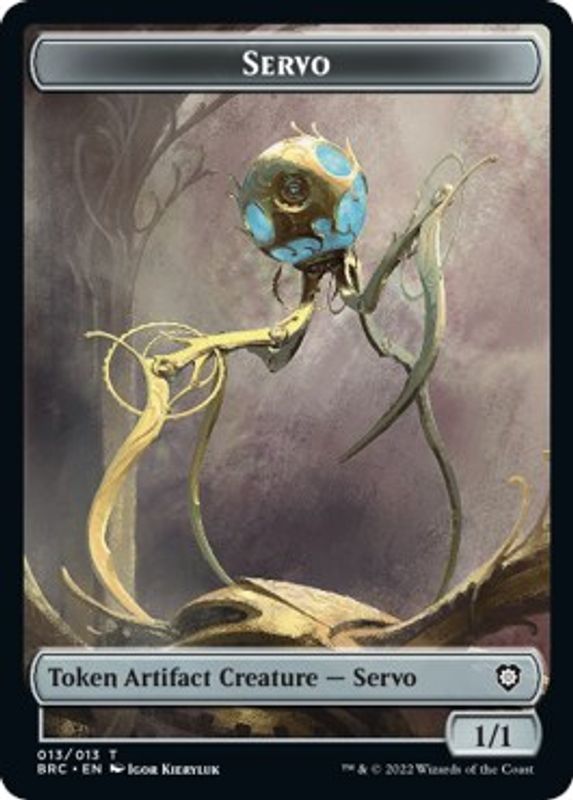 Servo // Eldrazi Double-sided Token - Token