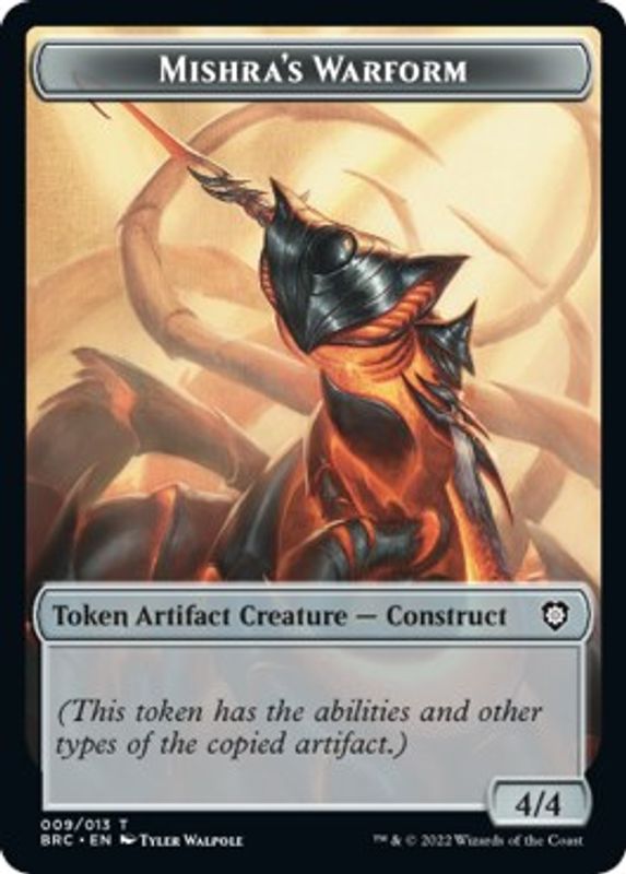 Mishra's Warform // Inkling Double-sided Token - Token