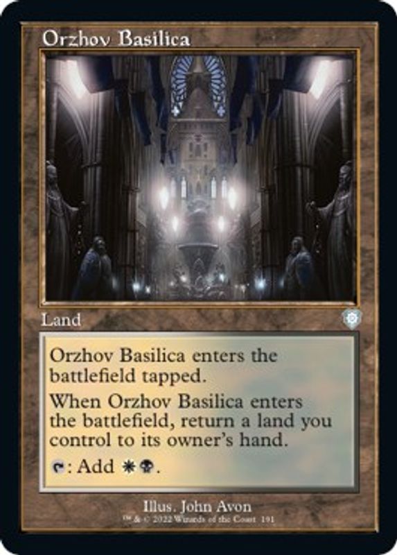 Orzhov Basilica (Retro Frame) - 191 - Uncommon