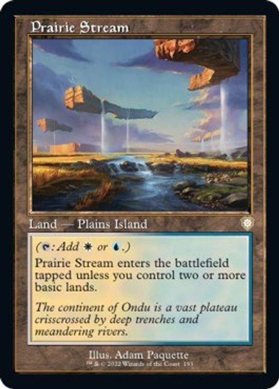 Prairie Stream - 193 - Rare